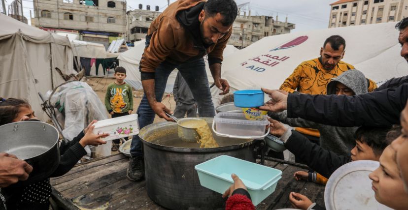 المساعدات في غزة