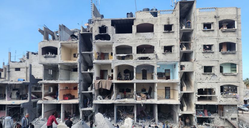 الإعلام الحكومي يقدر أن 2 مليون فلسطيني نزحوا عن منازلهم بسبب الحرب