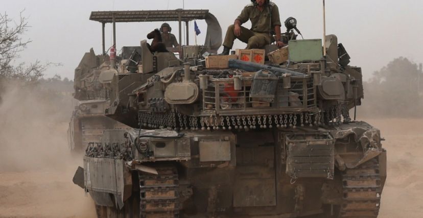 دبابة إسرائيلية اجتياح رفح 