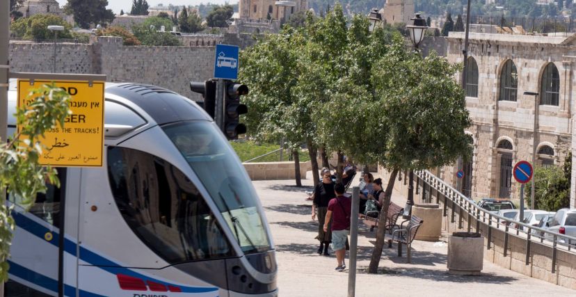 القطار الإسرائيلي في القدس