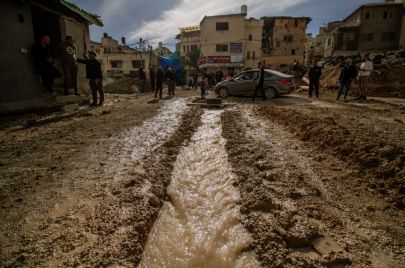 تدمير البنية التحتية في مخيم نور شمس إثر أحد اقتحامات الشهر الحالي | تصوير وهاج بني مفلح، غيتي ايميجز