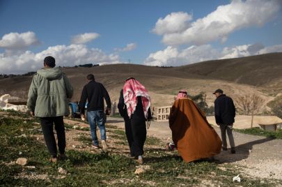 التجمعات البدوية في القدس والضفة الغربية