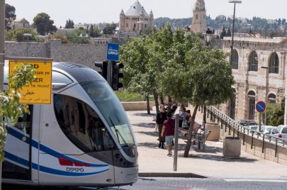 القطار الإسرائيلي في القدس